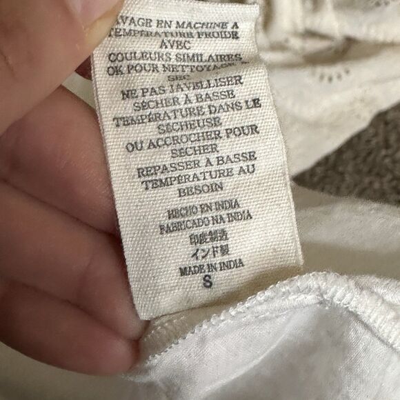 Jen's Pirate Booty Mini Dress Womens Ashbury Swirl Square Neck Cotton Eyelet S - Picture 11 of 12